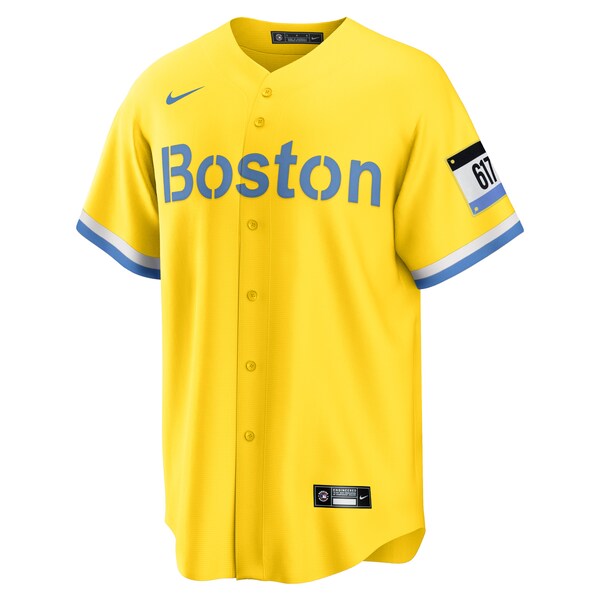Nike Men's Boston Red Sox Trevor Story #10 Navy T-Shirt