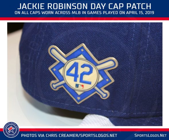 Robinson's 42 In Dodger Blue For All Uniforms On April 15