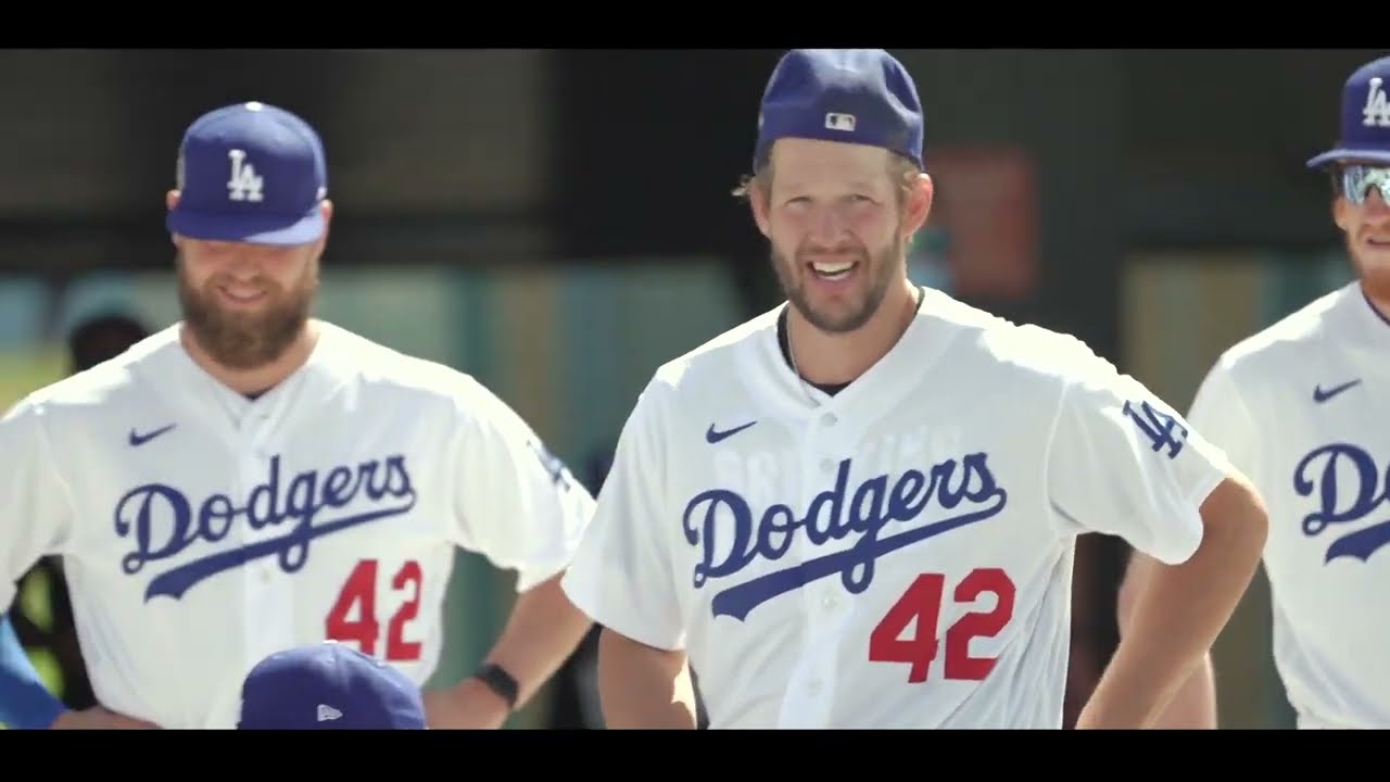 Robinson's 42 In Dodger Blue For All Uniforms On April 15