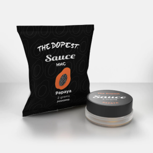 THE DOPEST HHC CONCENTRATES PAPAYA - 2 GRAMS HHC SAUCE
