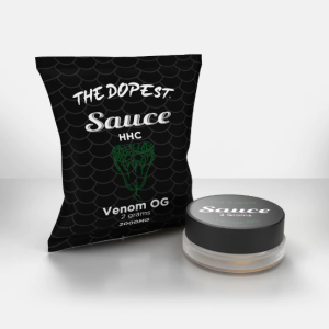 THE DOPEST HHC CONCENTRATES VENOM OG - 2 GRAMS HHC SAUCE