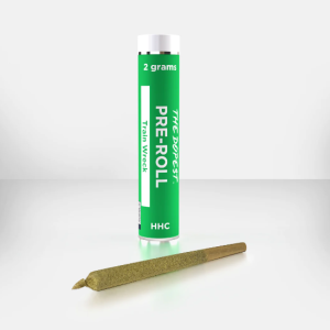 THE DOPEST HHC PRE-ROLLS - TRAIN WRECK SATIVA : 2 GRAMS EACH