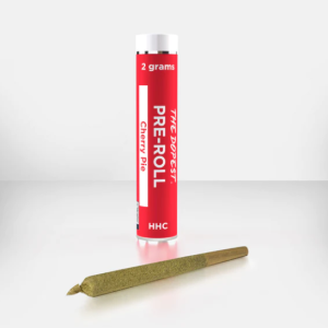 THE DOPEST HHC PRE-ROLLS - CHERRY PIE INDICA : 2 GRAMS EACH