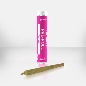 THE DOPEST HHC PRE-ROLLS - GELATO INDICA : 2 GRAMS EACH