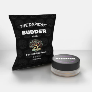 THE DOPEST HHC CONCENTRATES FORBIDDEN FRUIT - 2 GRAMS HHC BUDDER