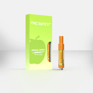 THE DOPEST HHC CARTRIDGE - GREEN APPLE | SATIVA HHC VAPE