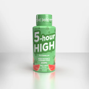 THE DOPEST HHC SYRUP 5 HOUR HIGH: 200MG WATERMELON HHCP + HHC SYRUP
