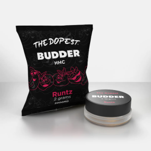 THE DOPEST HHC CONCENTRATES RUNTZ - 2 GRAMS HHC BUDDER