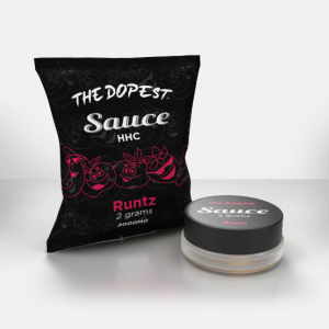 THE DOPEST HHC CONCENTRATES RUNTZ - 2 GRAMS HHC SAUCE