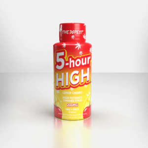 THE DOPEST HHC SYRUP | 5 HOUR HIGH: 200MG LEMON CHERRY HHCP + HHC SYRUP