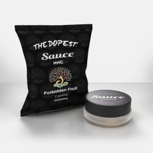 THE DOPEST HHC CONCENTRATES FORBIDDEN FRUIT - 2 GRAMS HHC SAUCE