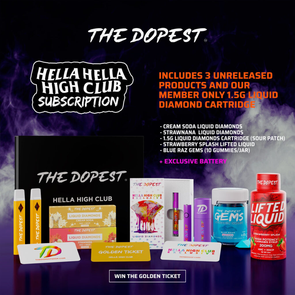 THE DOPEST HELLA HIGH CLUB MEMBERSHIP
